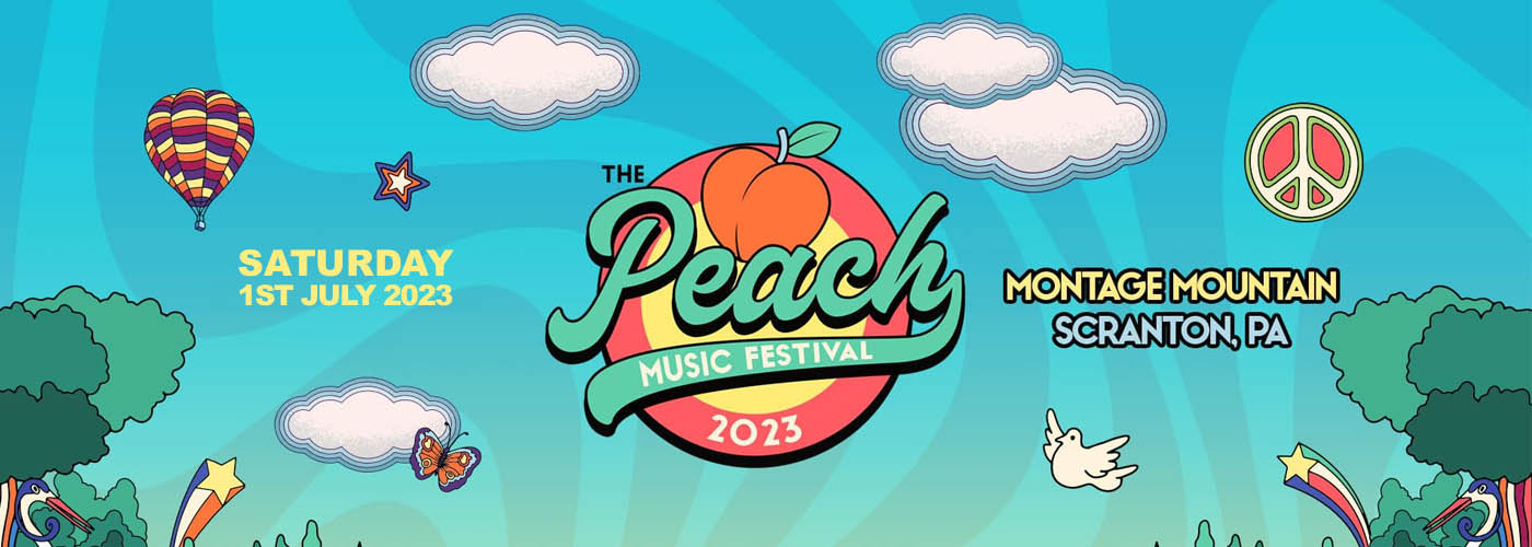 The Peach Music Festival Sunday Tickets 2nd July The Pavilion at