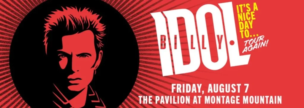 Billy Idol at The Pavilion At Montage Mountain